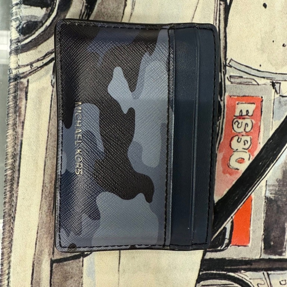 Michael Kors Black and Gray Wallets